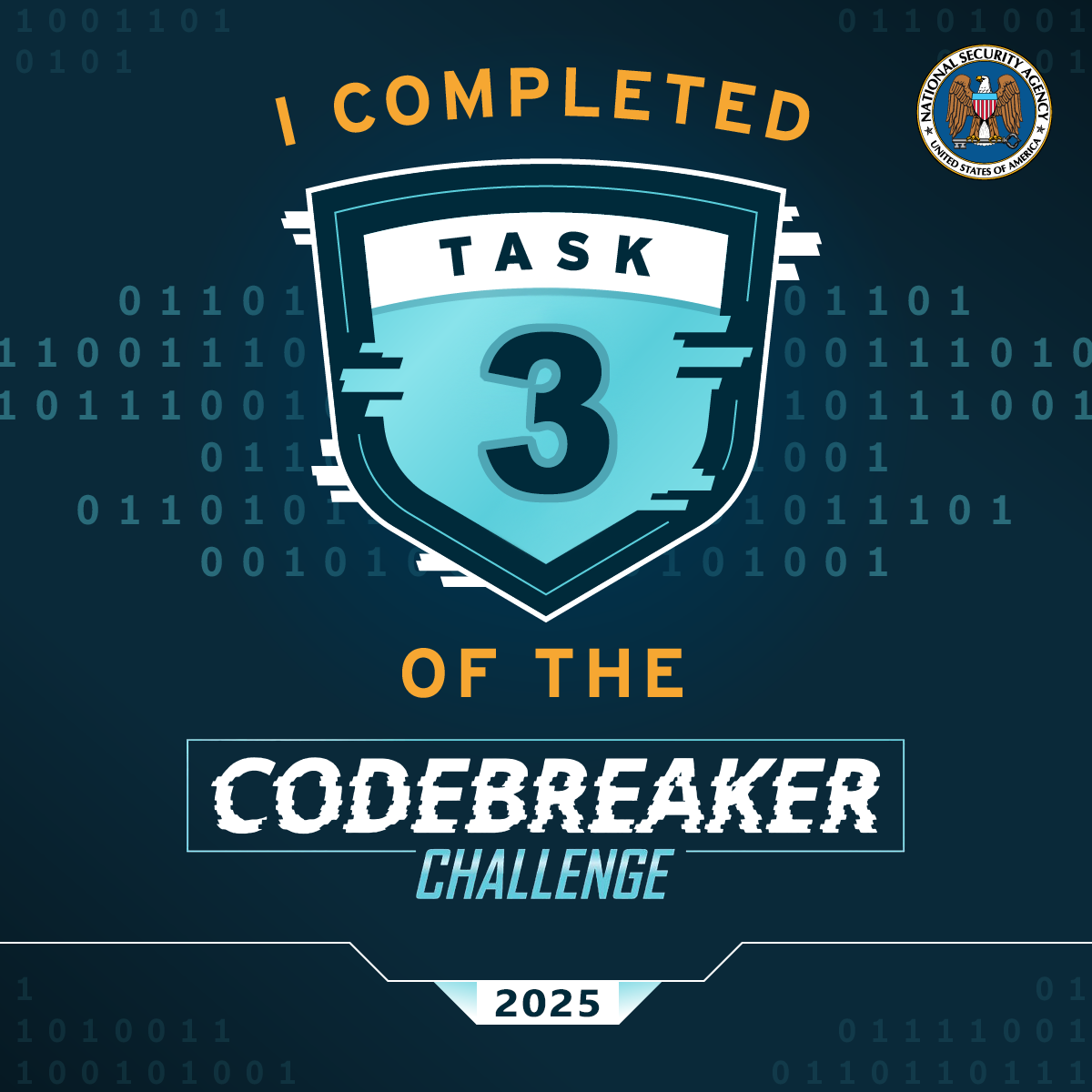 Task 3 completion badge