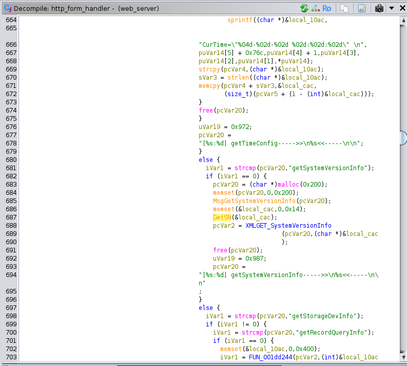 The function inside web_server where GetSN is called
